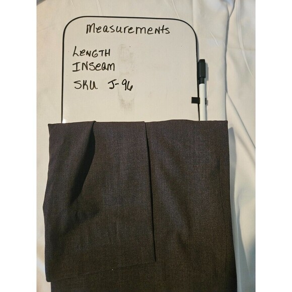 ADRIENNE VITTADINI Dark Gray Overlap Skirt Classic Career Women Sz 4 - Picture 12 of 12